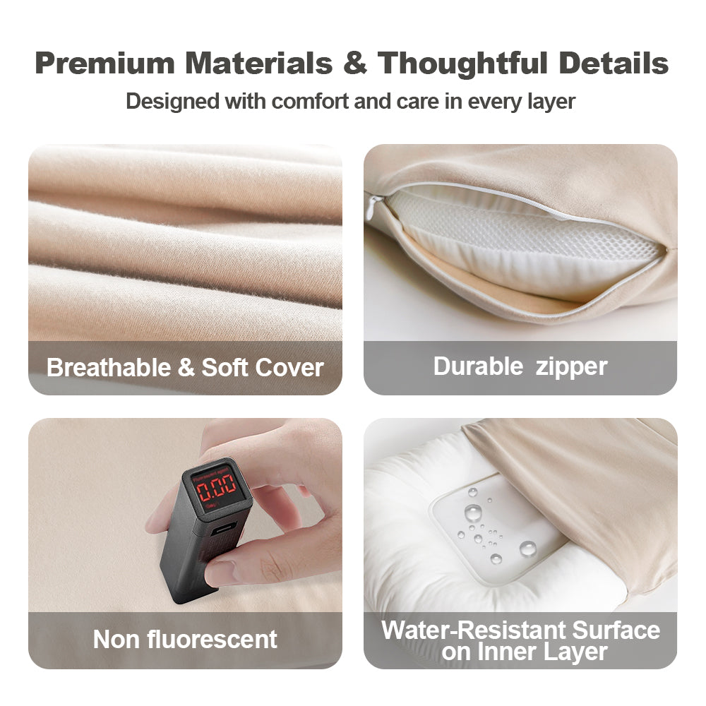 Baby Lounger for Newborn 0-24 Months, Waterproof Inner