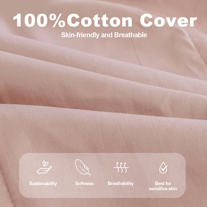 Baby Lounger, Reversible & Breathable Cotton, Pink