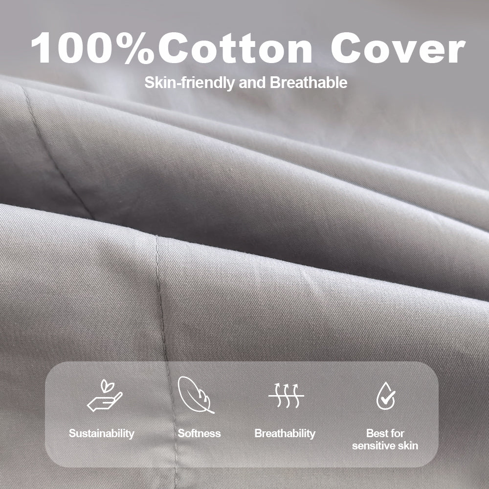 Baby Lounger, Reversible & Breathable Cotton, Gray